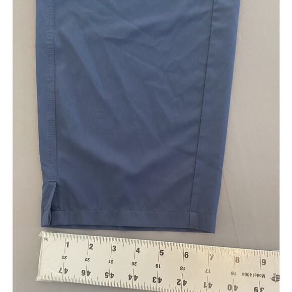 Eddie Bauer Womens XL Pull On Elastic Waist Stretch Outdoor Pants Blue - Picture 7 of 12